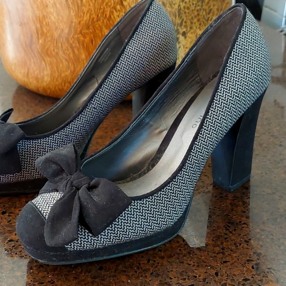 Suede Heels Shoes
